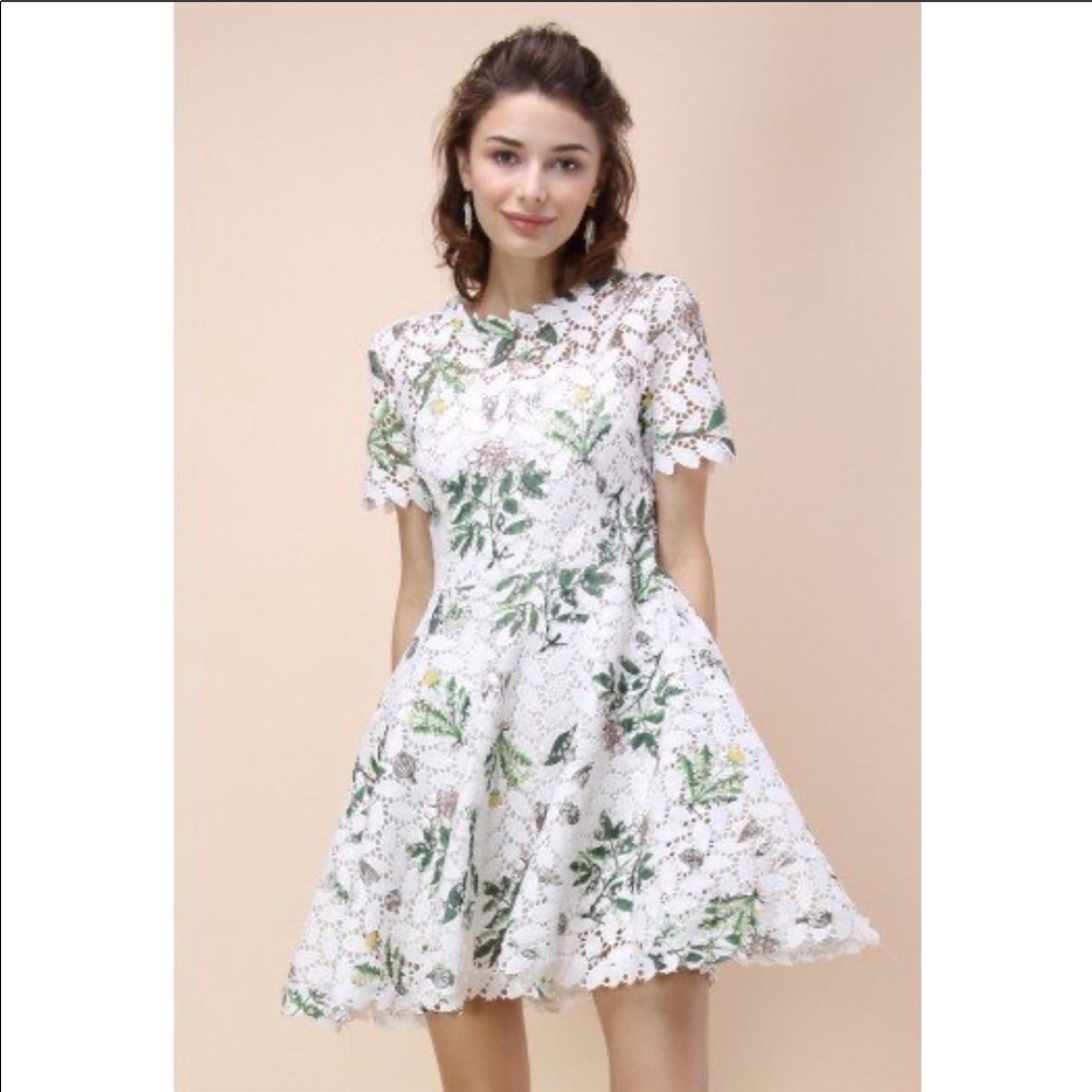 White Garden Dress